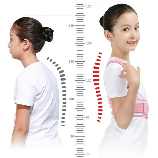 koadclo | Posture Corrector for Kids - Adjustable Back Brace