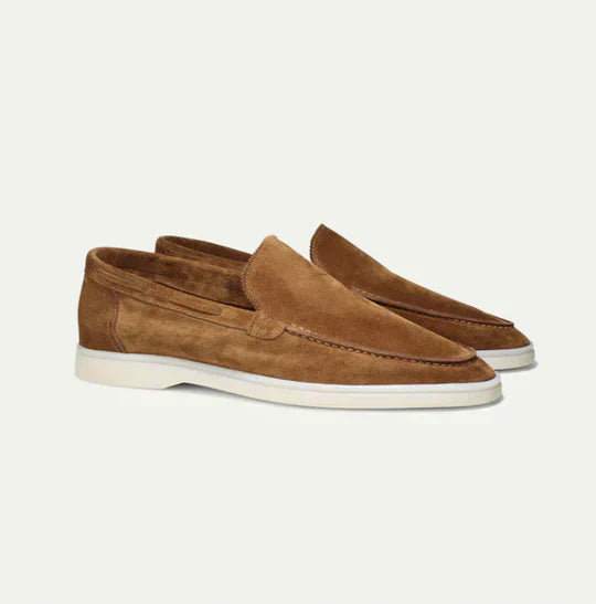 koadclo | Men's Vegan Suede Loafers with Cushioned Sole