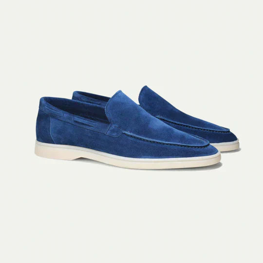 koadclo | Men's Vegan Suede Loafers with Cushioned Sole