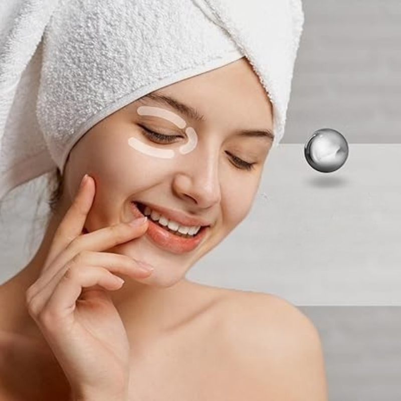 koadclo | Facial Roller - Stainless Steel Puffiness Massager