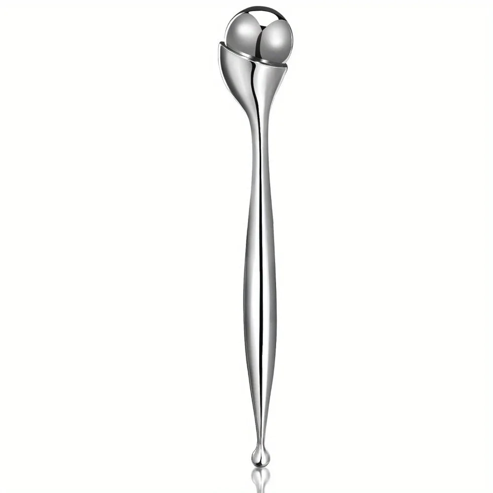 koadclo | Facial Roller - Stainless Steel Puffiness Massager