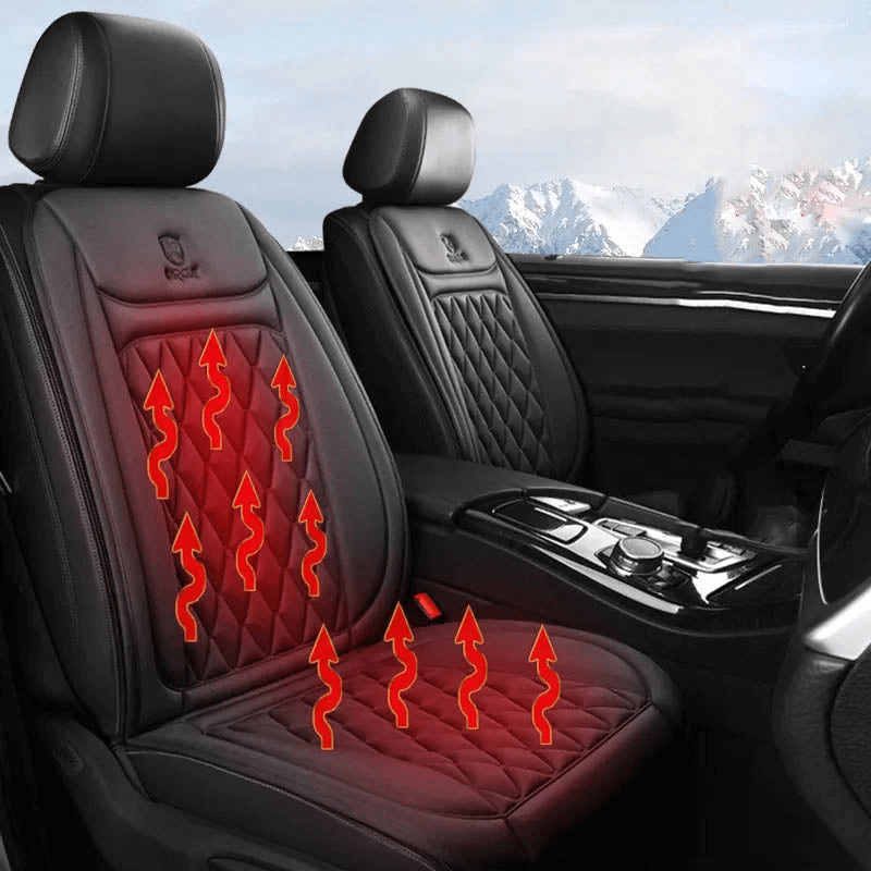 koadclo | Heated Car Seat Cover – Adjustable Temperature Control 30°C-65°C for Cars, Trucks & Home Use