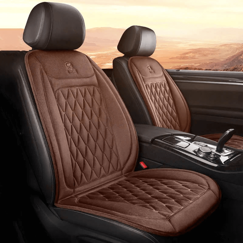 koadclo | Heated Car Seat Cover – Adjustable Temperature Control 30°C-65°C for Cars, Trucks & Home Use