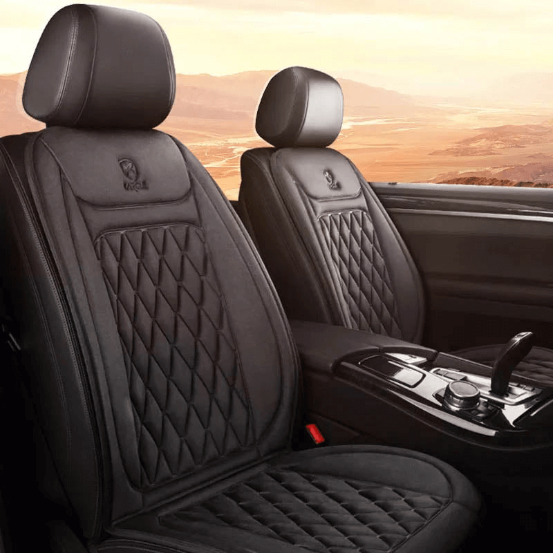 koadclo | Heated Car Seat Cover – Adjustable Temperature Control 30°C-65°C for Cars, Trucks & Home Use