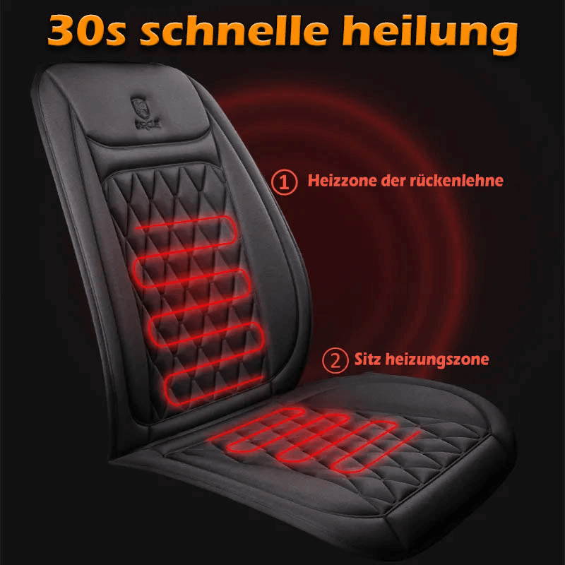 koadclo | Heated Car Seat Cover – Adjustable Temperature Control 30°C-65°C for Cars, Trucks & Home Use