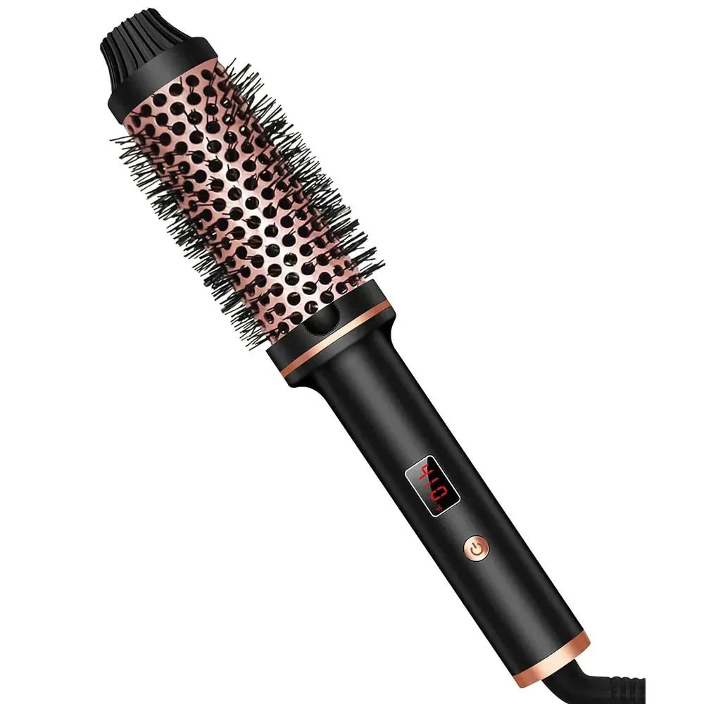 koadclo | Hair Curler Brush with Anti-Burn Design