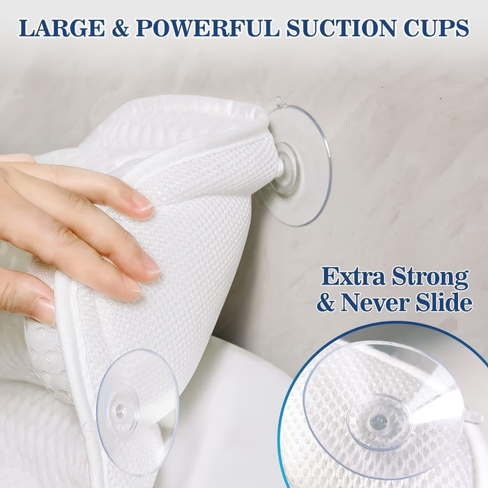 koadclo | Bath Pillow - Ergonomic Mesh Spa Cushion