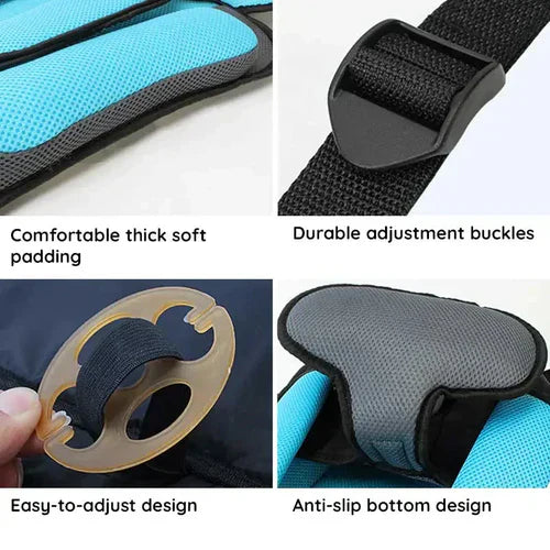 Koadclo | Portable & Foldable Child Car Booster Seat – Compact Travel Booster Cushion for Kids