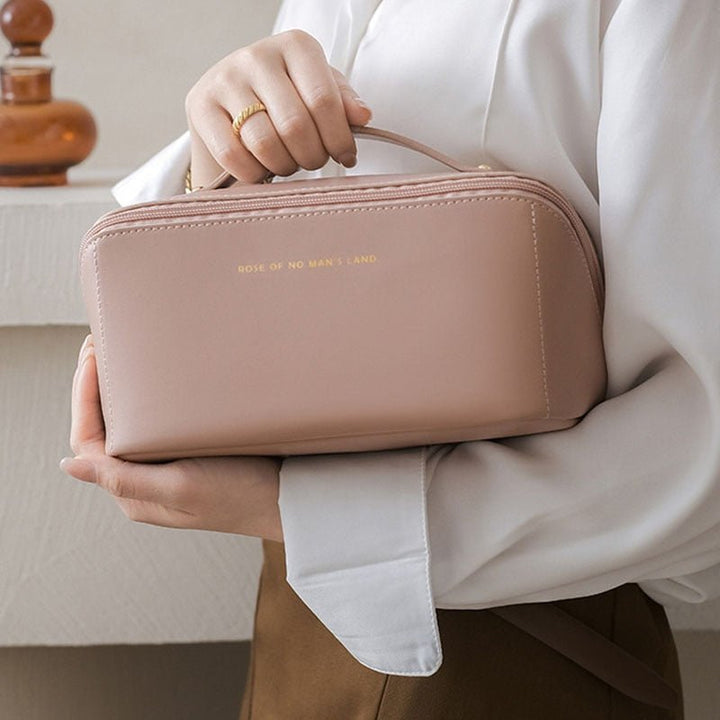 Koadclo | Cosmetic Bag – Elegant & Spacious Travel Makeup Organizer