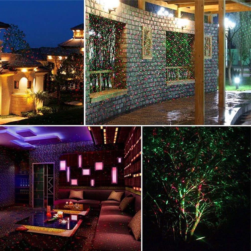koadclo | LED Garden Projector Outdoor Festive Lights – Holiday Decoration Spotlight