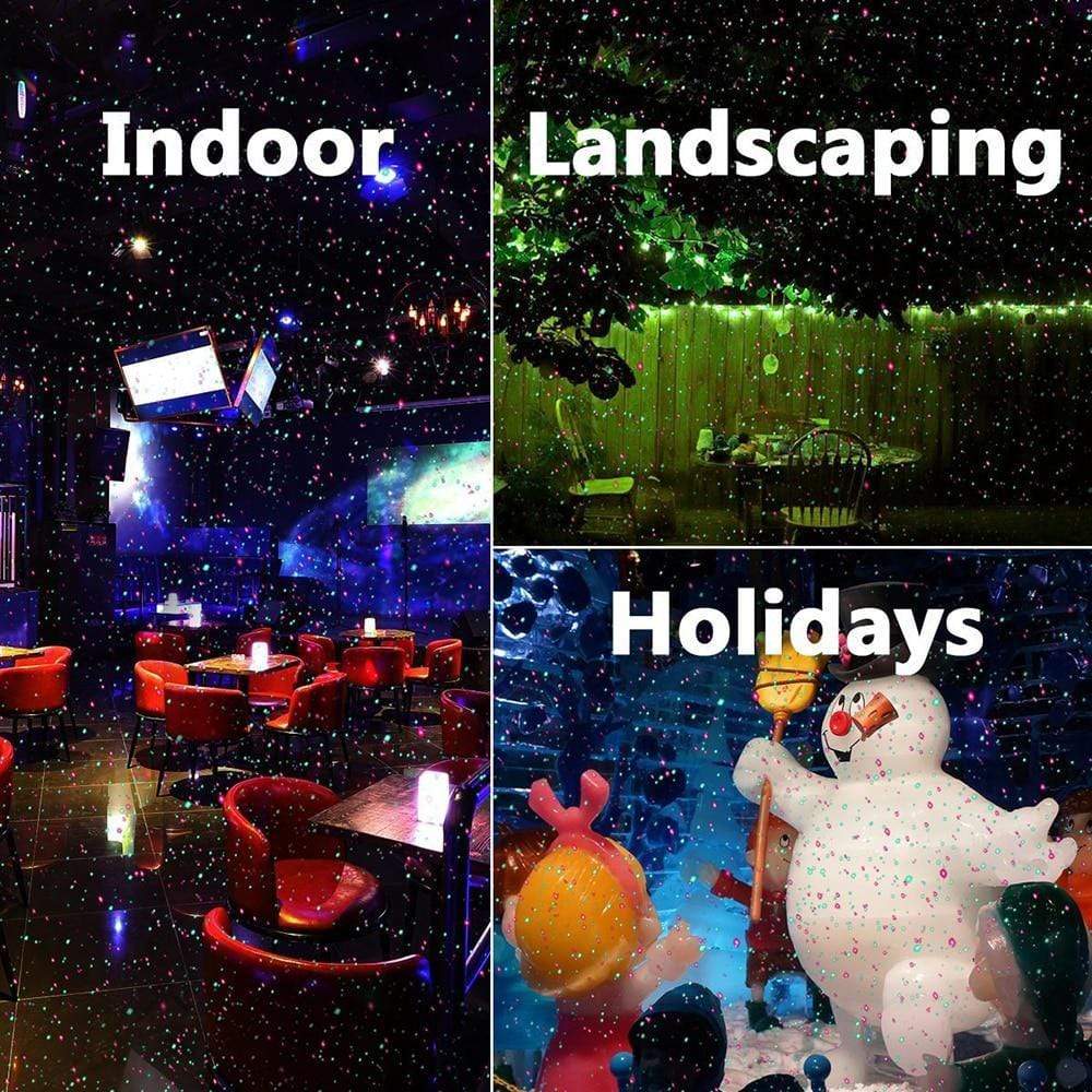 koadclo | LED Garden Projector Outdoor Festive Lights – Holiday Decoration Spotlight