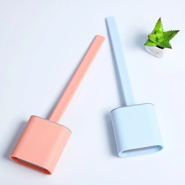 koadclo | Toilet Brush - Silicone Flexible Wall Mounted Set