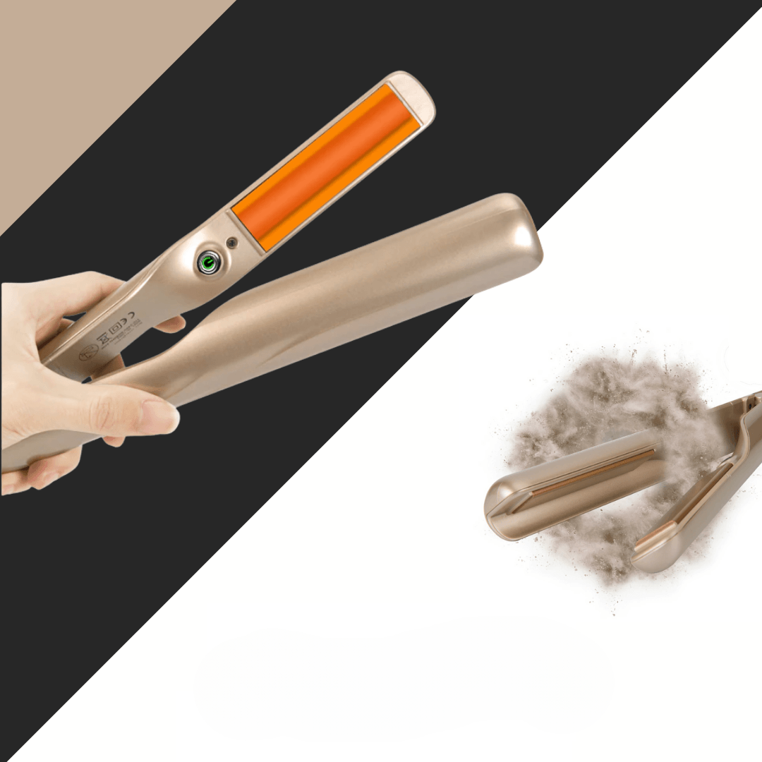 koadclo | Hair Straightener with Ceramic Plates for Styling