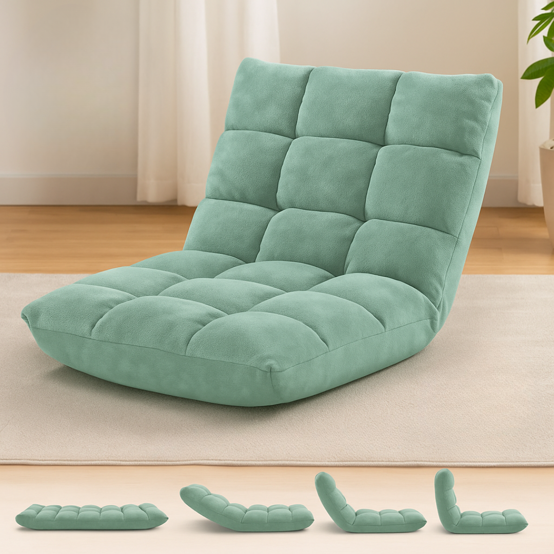 koadclo | Floor Chair with Adjustable Back Support