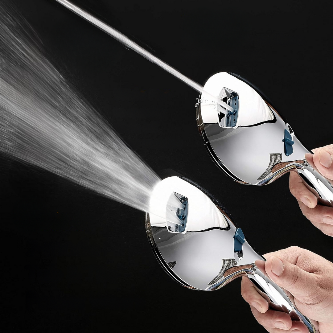 koadclo | Shower Head - Adjustable High Pressure Chrome Set
