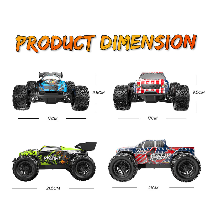 koadclo | High Speed Remote Control Off-Road Monster Truck - 1:20 Scale