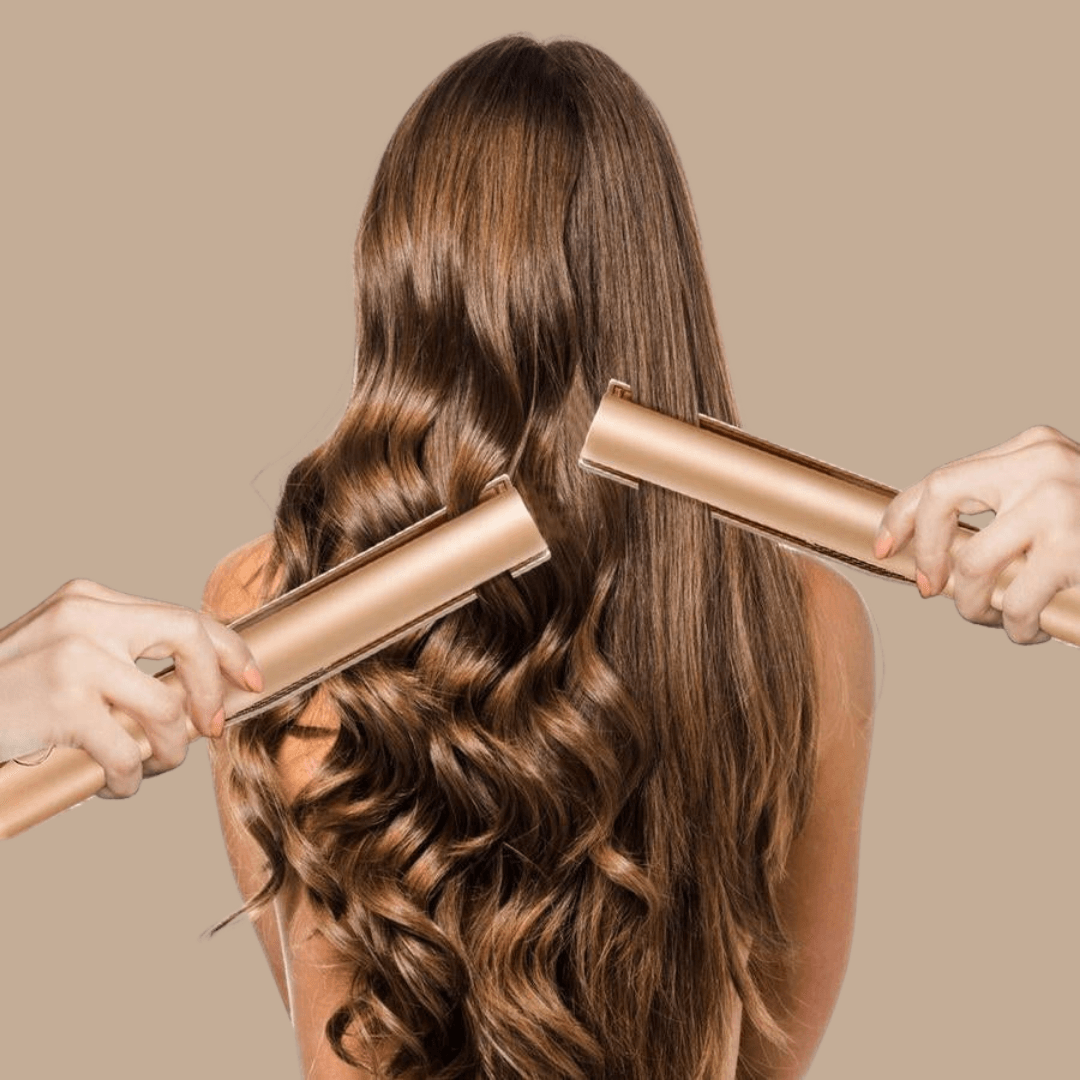 koadclo | Hair Straightener with Ceramic Plates for Styling