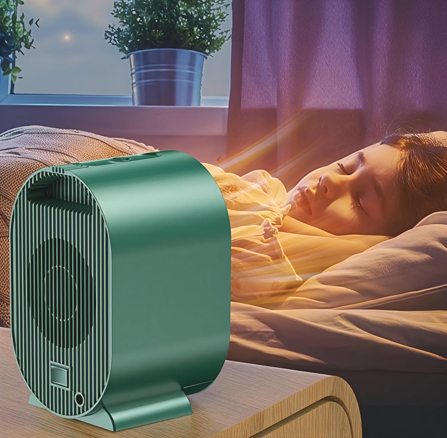 koadclo | Electric Ceramic Portable Room Heater - Compact & Energy Efficient