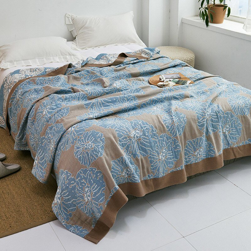 Koadclo | Myk Japanese Throw Blanket – Soft Lightweight Couch Cover for Home Decor