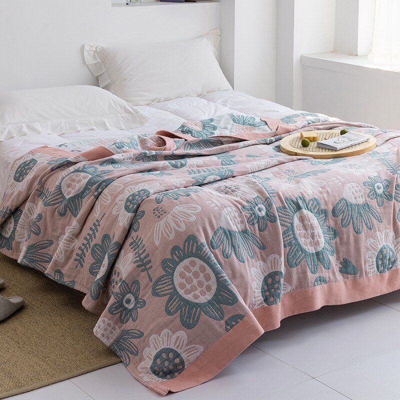 Koadclo | Myk Japanese Throw Blanket – Soft Lightweight Couch Cover for Home Decor