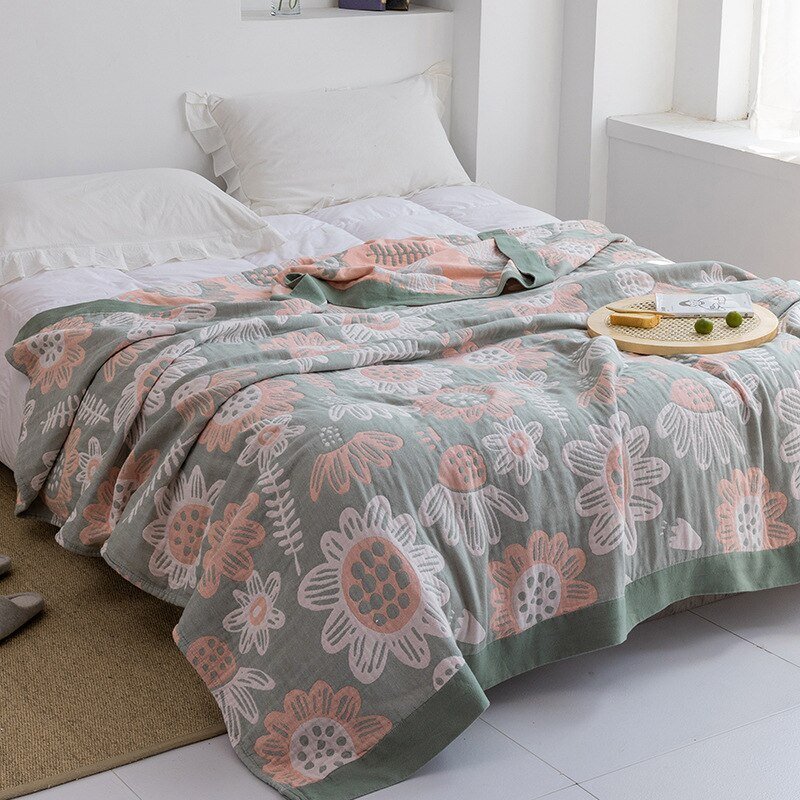 Koadclo | Myk Japanese Throw Blanket – Soft Lightweight Couch Cover for Home Decor