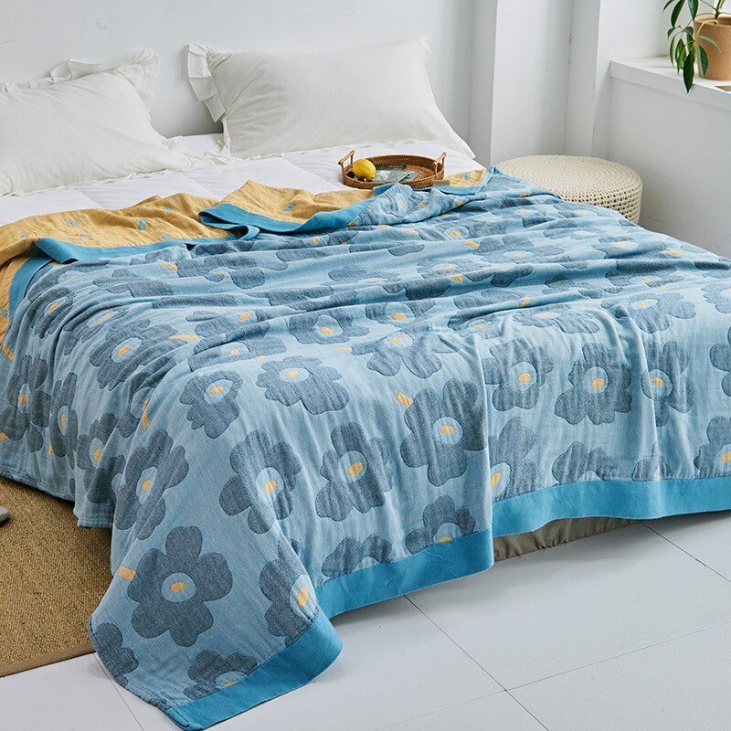 Koadclo | Myk Japanese Throw Blanket – Soft Lightweight Couch Cover for Home Decor