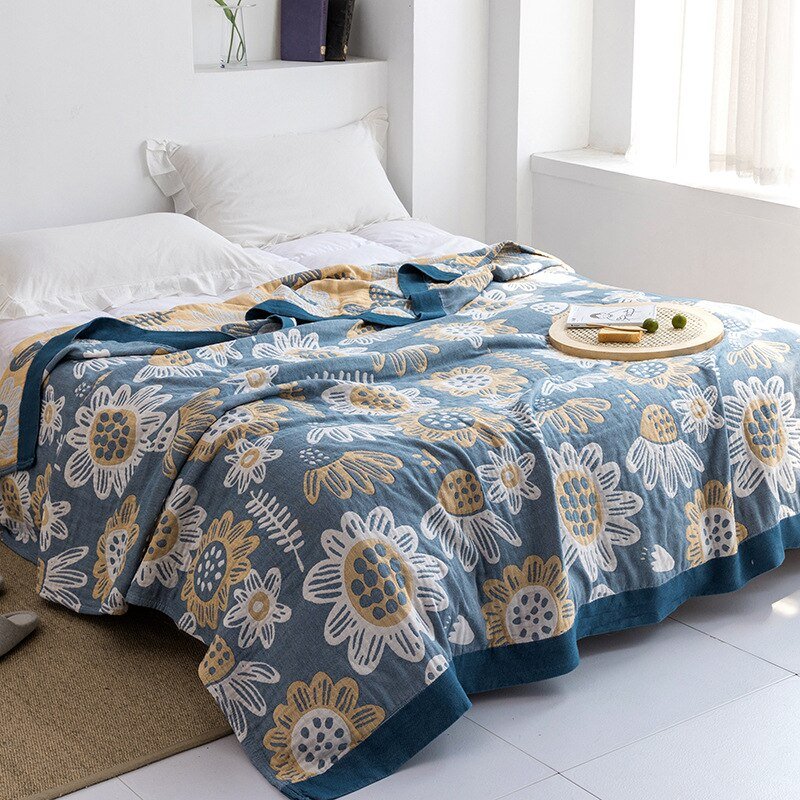 Koadclo | Myk Japanese Throw Blanket – Soft Lightweight Couch Cover for Home Decor