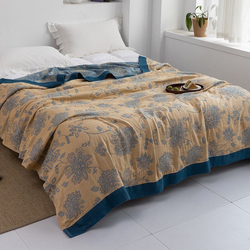 Koadclo | Myk Japanese Throw Blanket – Soft Lightweight Couch Cover for Home Decor