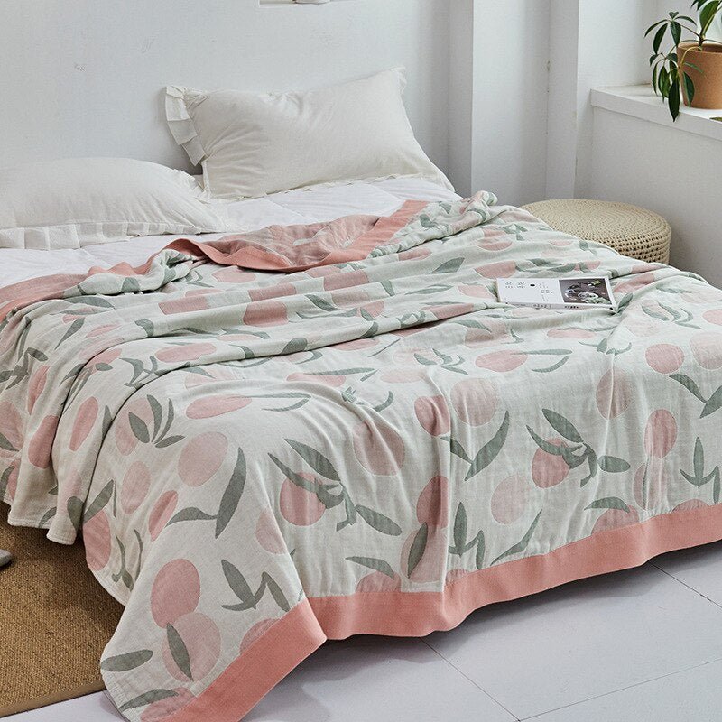 Koadclo | Myk Japanese Throw Blanket – Soft Lightweight Couch Cover for Home Decor