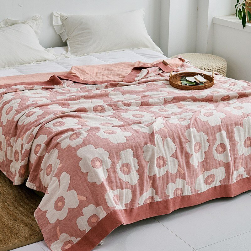 Koadclo | Myk Japanese Throw Blanket – Soft Lightweight Couch Cover for Home Decor