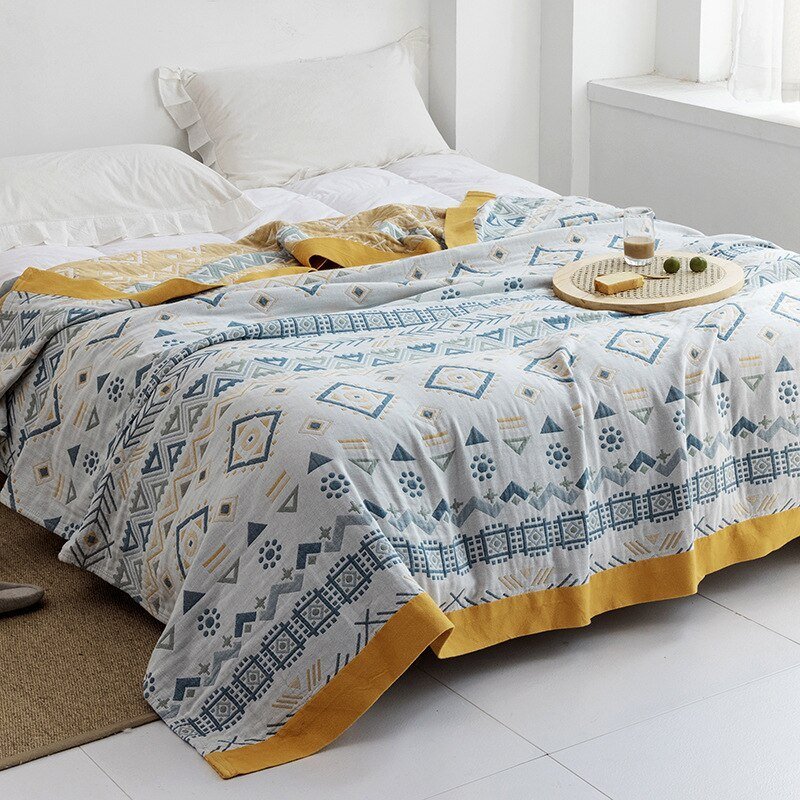 Koadclo | Myk Japanese Throw Blanket – Soft Lightweight Couch Cover for Home Decor