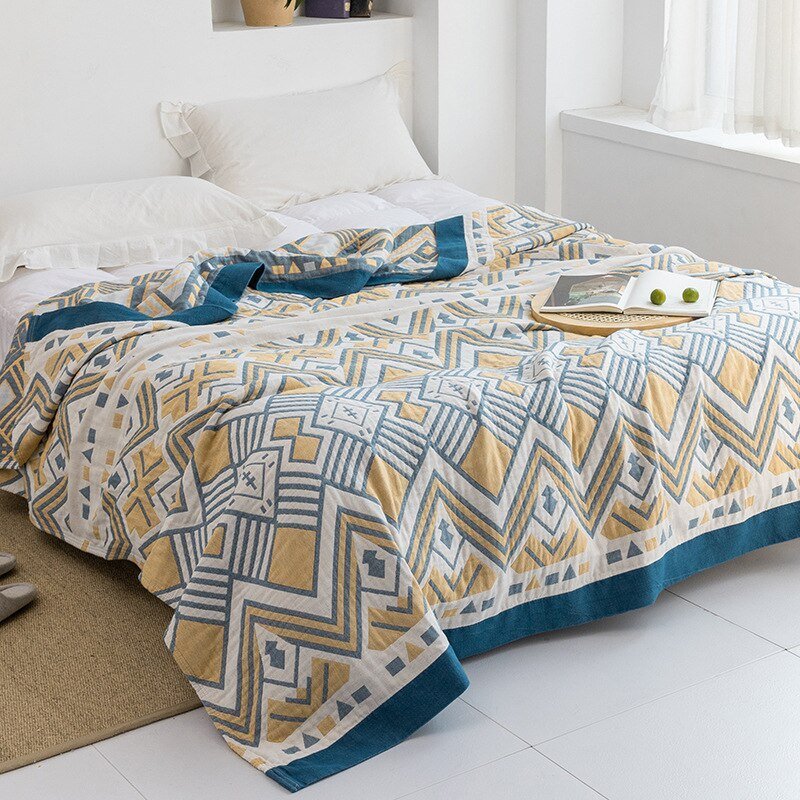 Koadclo | Myk Japanese Throw Blanket – Soft Lightweight Couch Cover for Home Decor