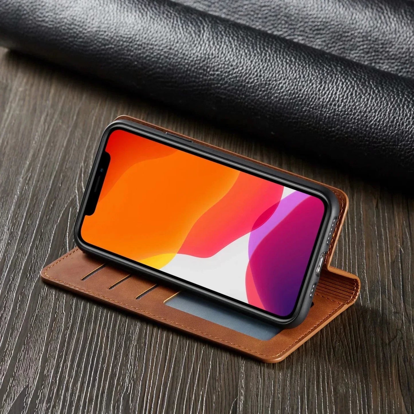 koadclo | Phone Case - Magnetic Leather Flip Cover