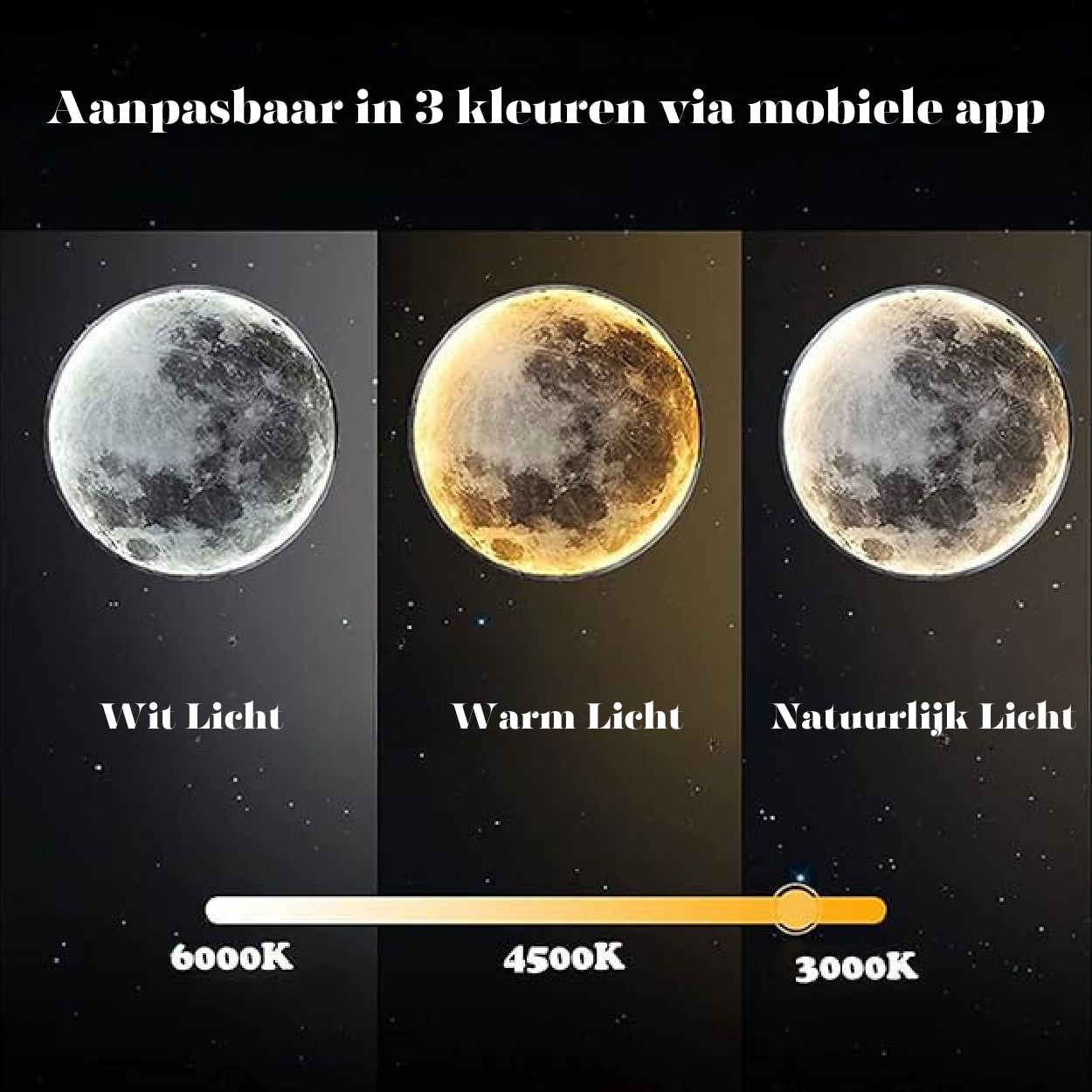 Koadclo | Magical Atmosphere Moon Lamp – LunaGlow – 3D Galaxy Night Light