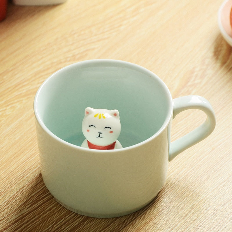Koadclo | 3D Creative Cartoon Animal Ceramic Mugs