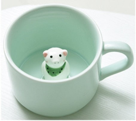Koadclo | 3D Creative Cartoon Animal Ceramic Mugs