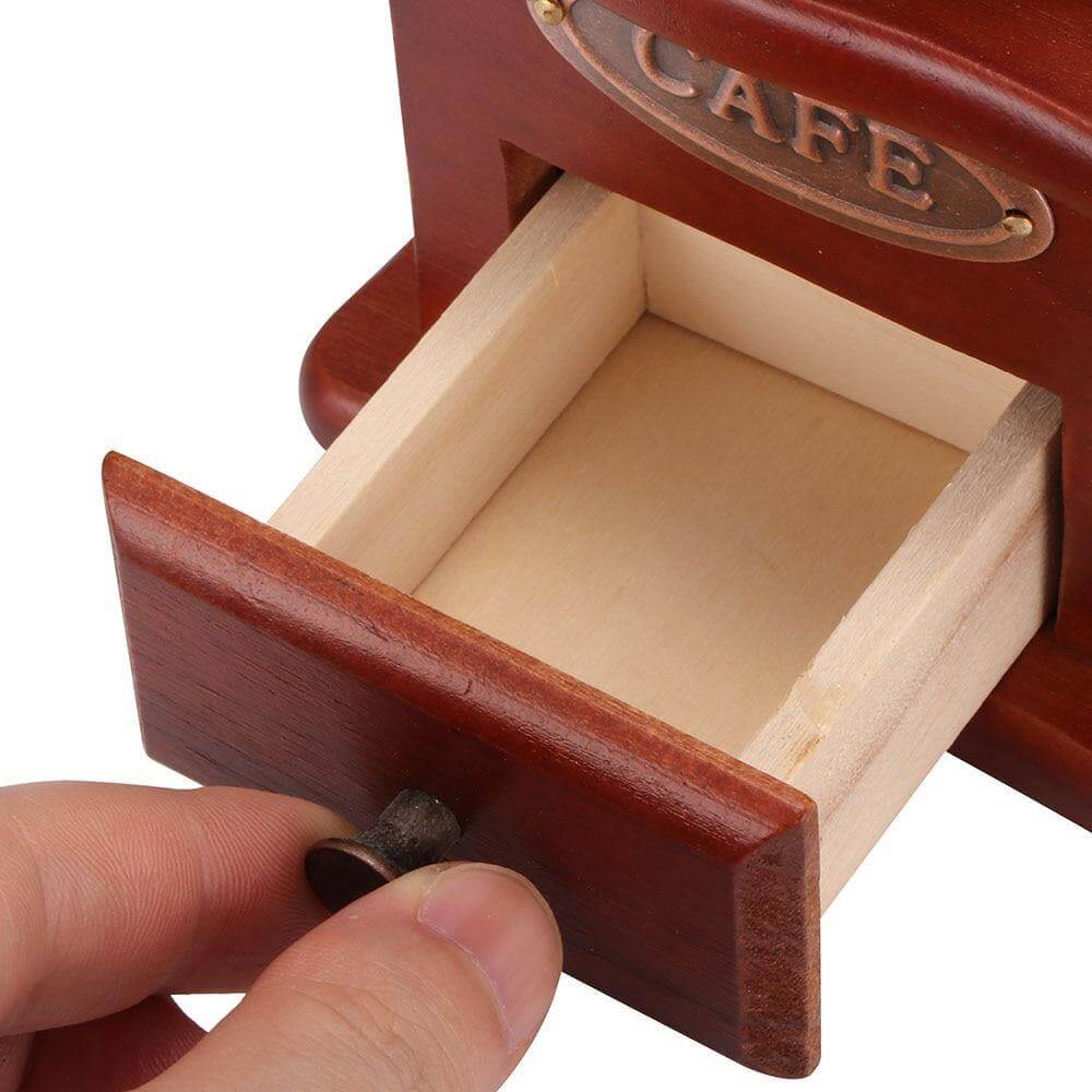 Koadclo | Wooden Antique Manual Coffee Grinder