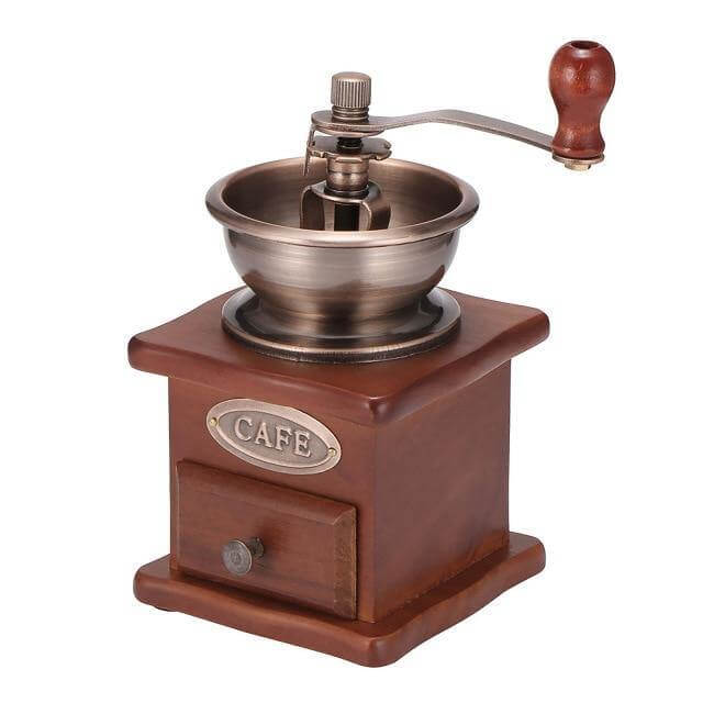 Koadclo | Wooden Antique Manual Coffee Grinder
