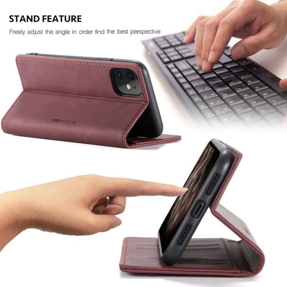 Koadclo | Magnetic Flip Wallet Case for iPhone
