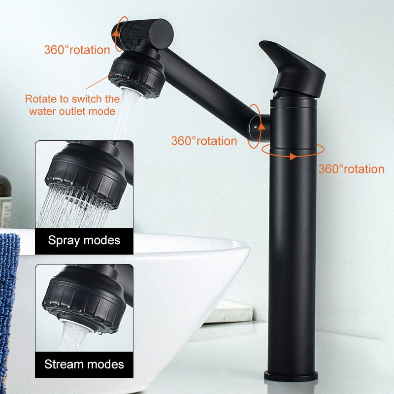 Koadclo | Elegant Luxury Rotating Basin Faucet