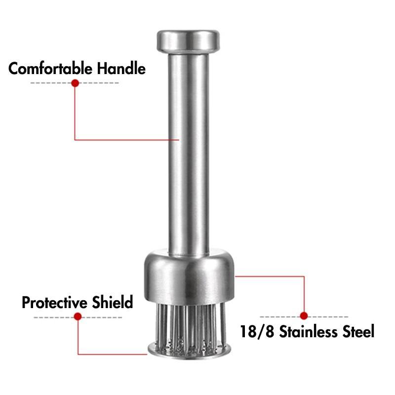 Koadclo | Stainless Steel Ultra Sharp Meat Tenderizer