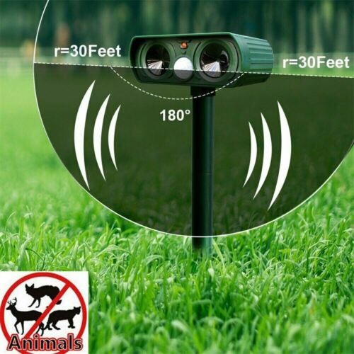 Koadclo | Infrared Solar-Powered Animal Pest Repeller (1 Unit)