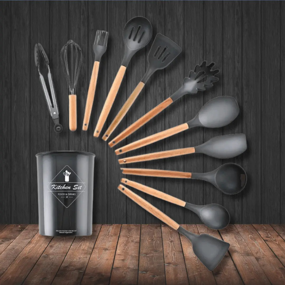 Koadclo | Silicone Kitchen Utensil Set - FlexiChef
