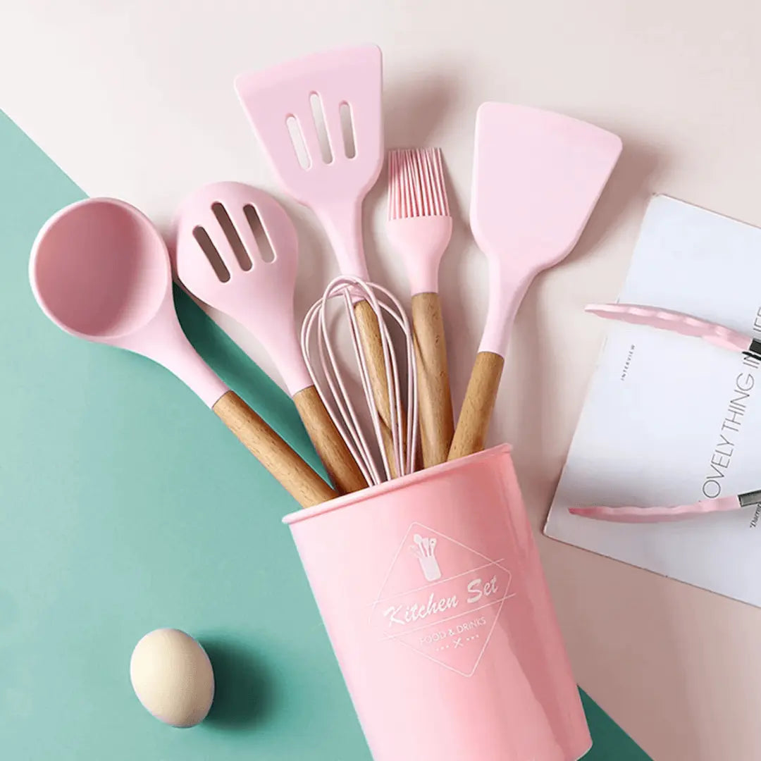 Koadclo | Silicone Kitchen Utensil Set - FlexiChef