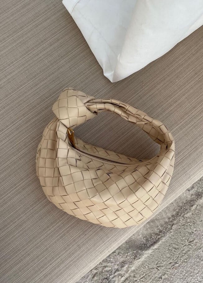 koadclo | Handbag - Vegan Leather Woven Shoulder Bag