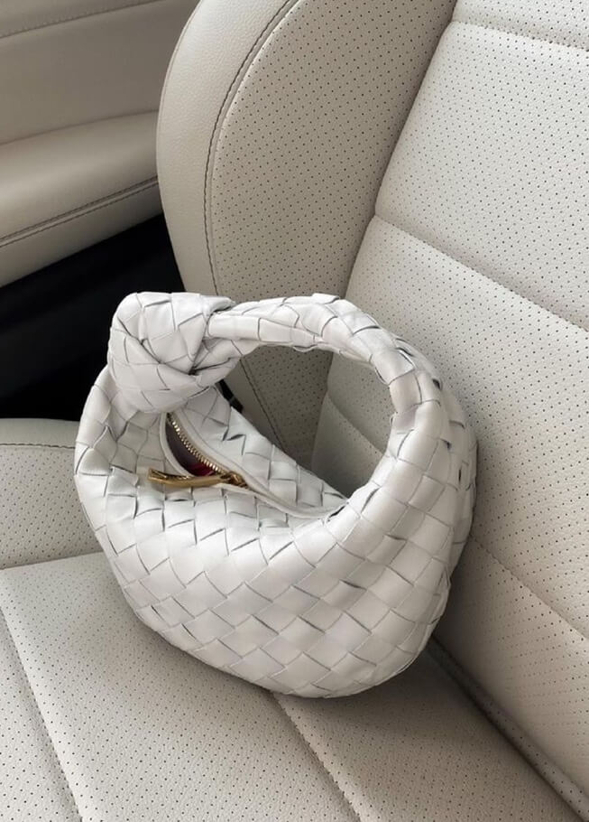 koadclo | Handbag - Vegan Leather Woven Shoulder Bag