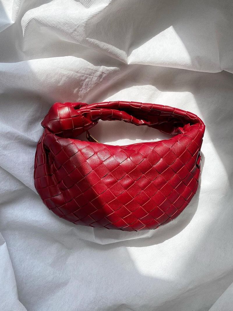 koadclo | Handbag - Vegan Leather Woven Shoulder Bag