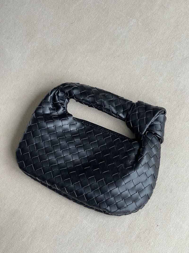 koadclo | Handbag - Vegan Leather Woven Shoulder Bag