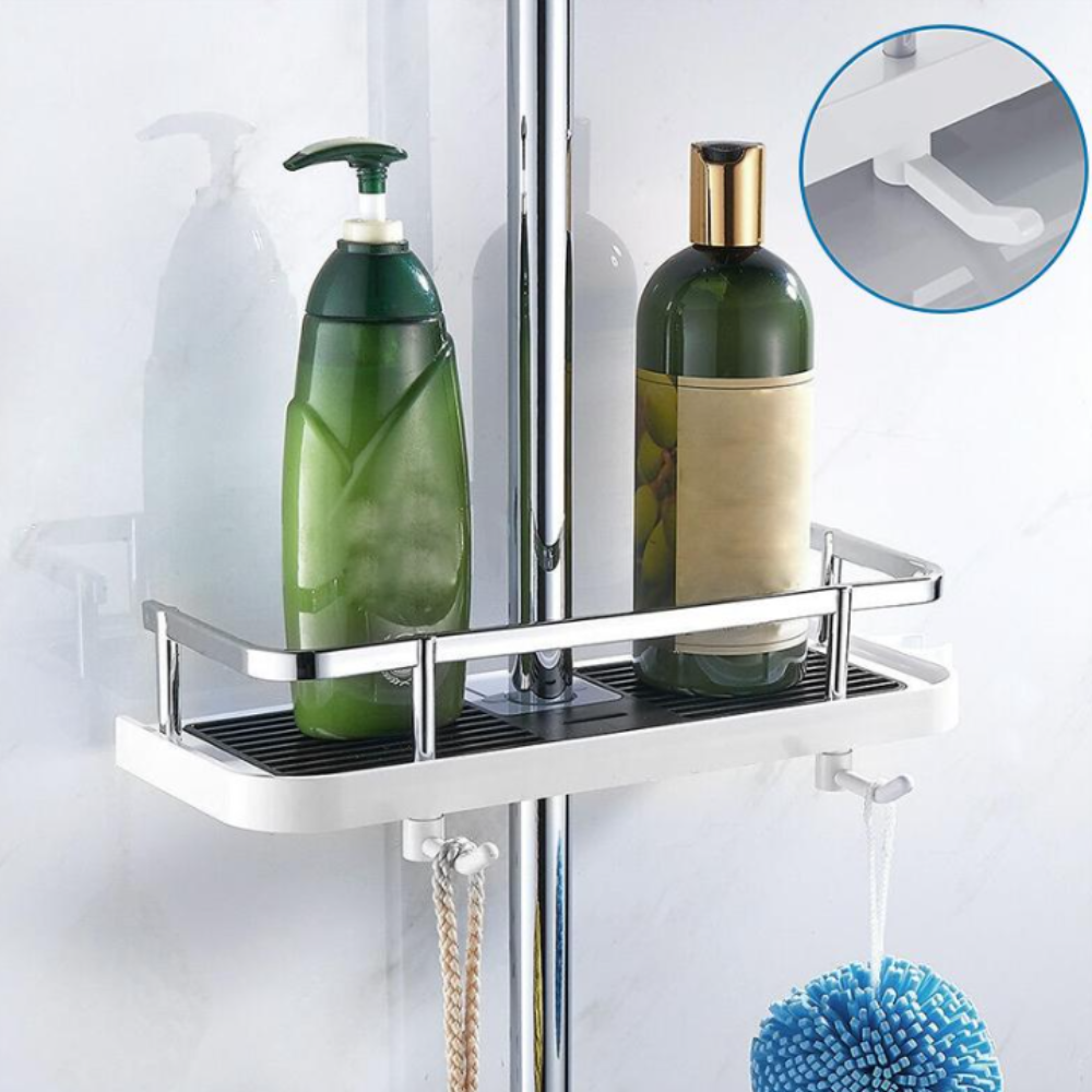 koadclo | Shower Shelf - Stainless Steel Bathroom Storage Rack