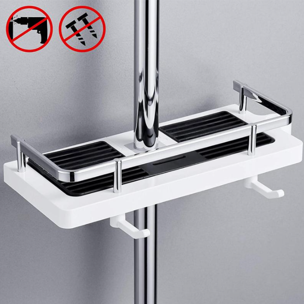 koadclo | Shower Shelf - Stainless Steel Bathroom Storage Rack